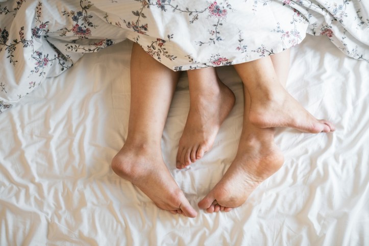 Couple in bed