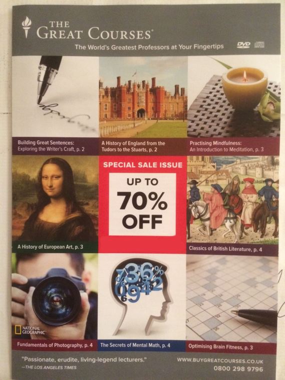 Great Courses by a Living Legend