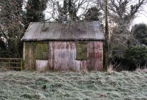 Pink chapel on Frosty Morning 21st January 2016