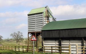 The road narrows ...