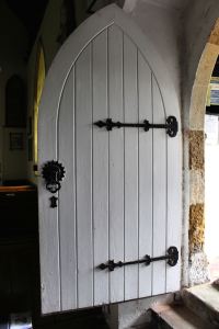 Entrance to St Nicholas' church, Cuxwold