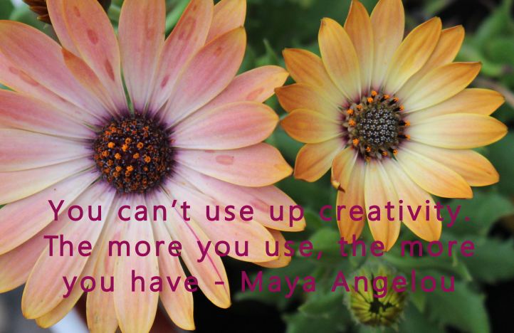 You can't use up creativity