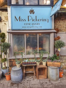 Miss Pickering flower shop in Stamford, Lincolnshire